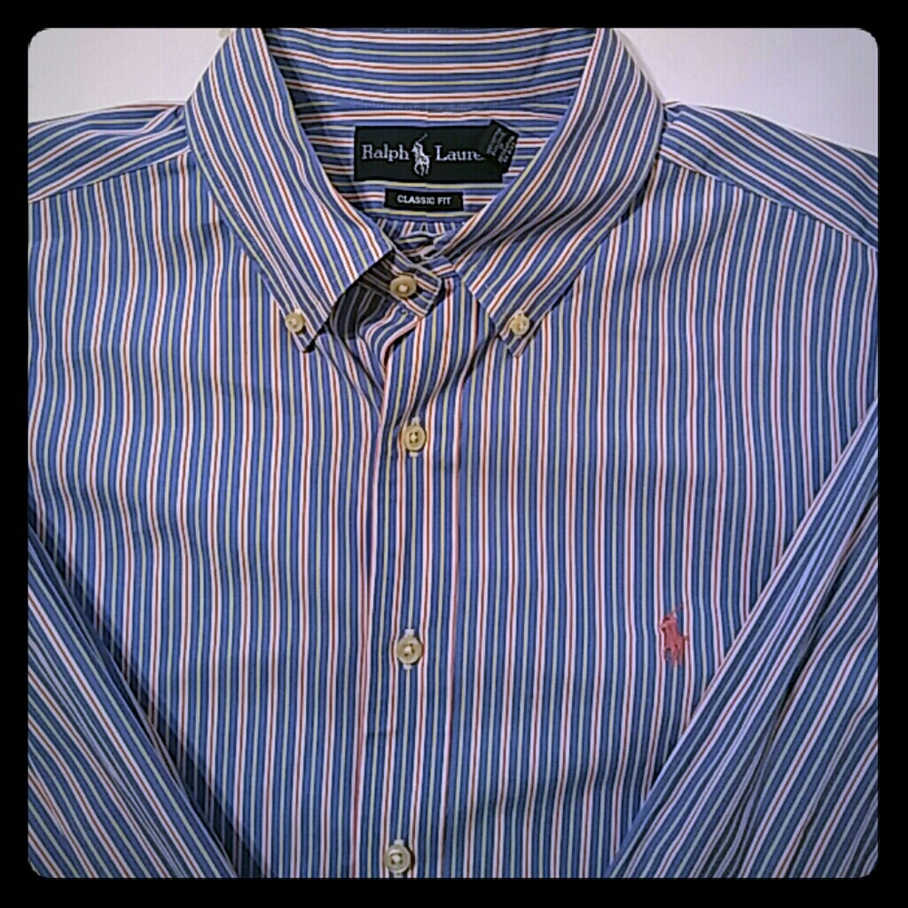 Ralph Lauren Polo Men's XL Button Down Shirt